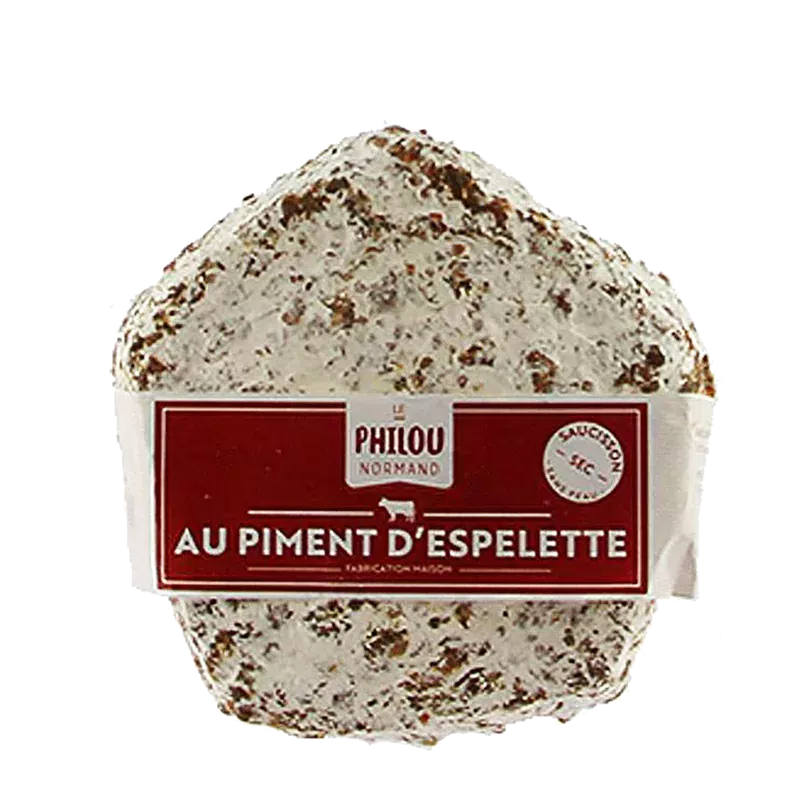 Saucisson sec au Piment d'Espelette - 220g