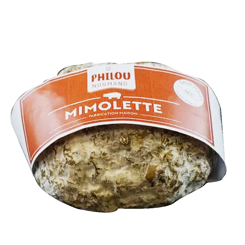 Saucisson sec à la mimolette - 220g