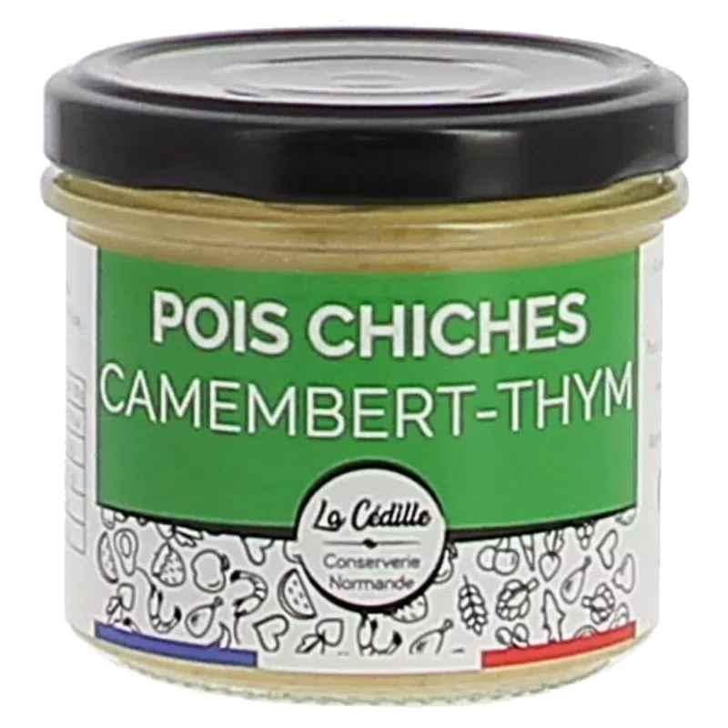 Tartinable pois chiches Camembert et thym - 120g