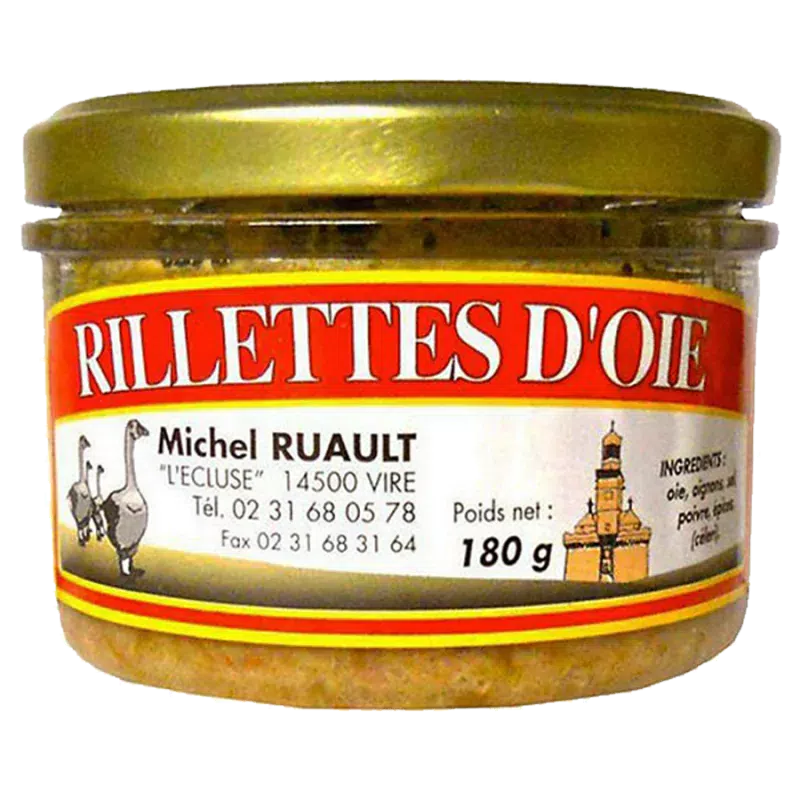 Rillettes d'oie - 180g