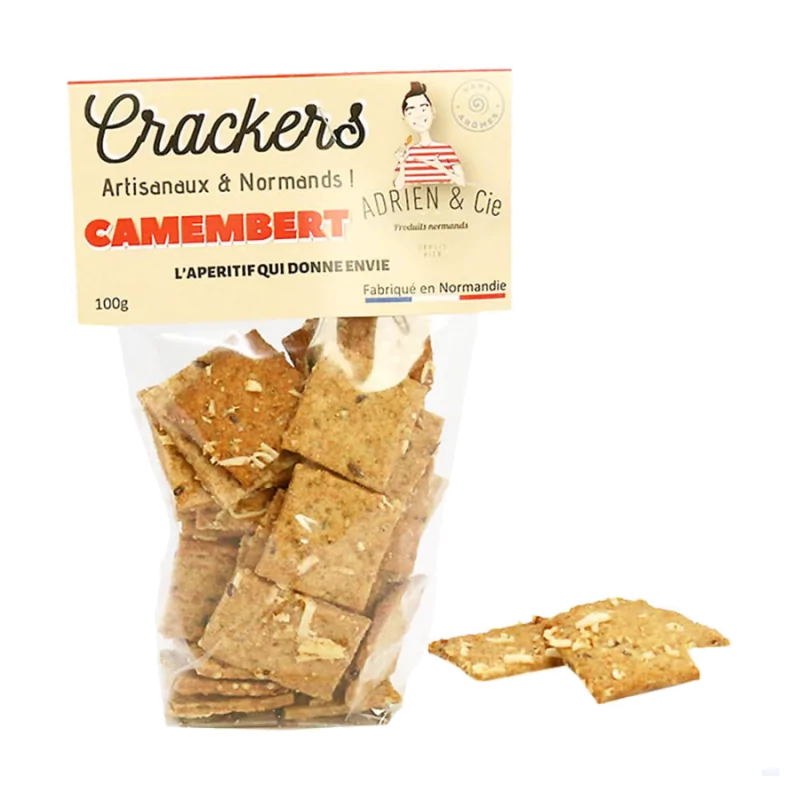Crackers au Camembert - 100g