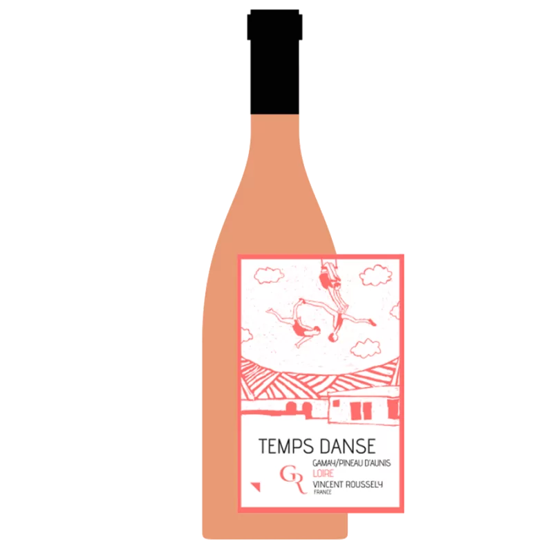 Touraine rosé "Temps Danse" 2021