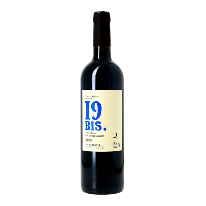 Vin de France Clos 19 Bis " Les Ongles Noirs" 2021