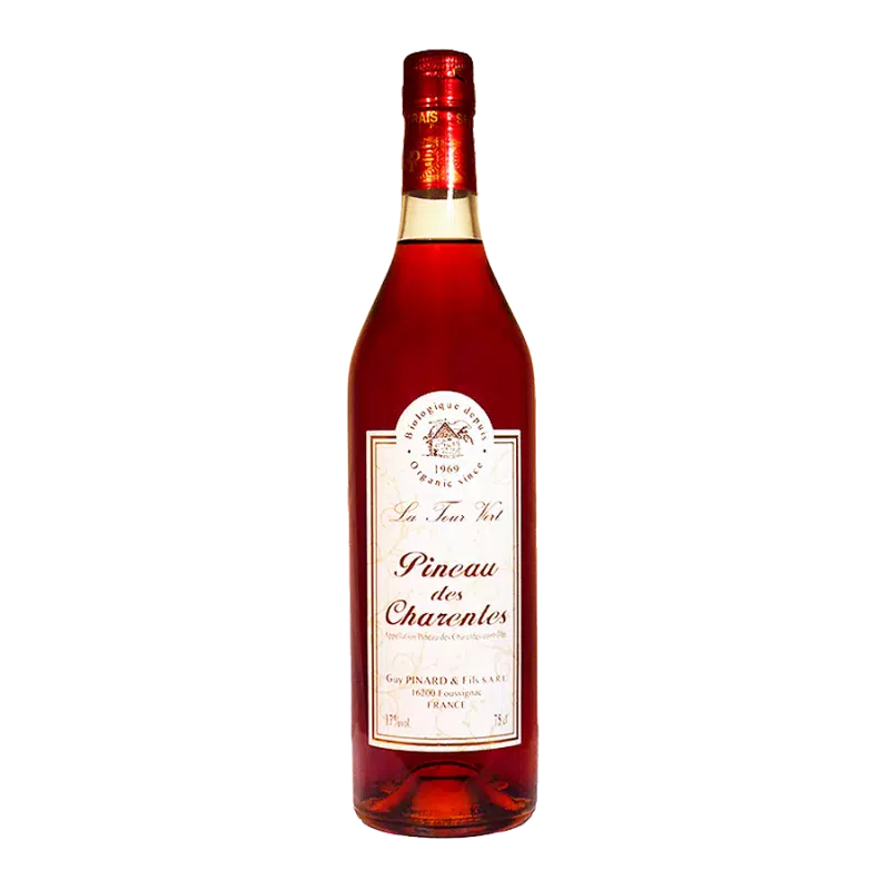 Pineau rouge bio des Charentes