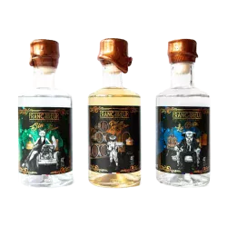 Coffret découverte Franc-Tireur Gin, Whisky et Vodka - 3x20cl